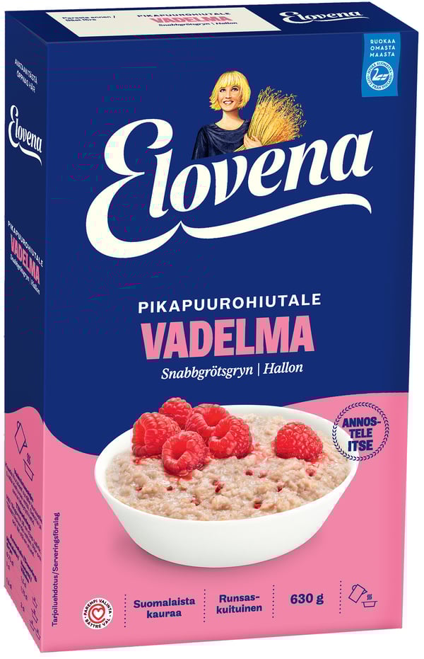 Elovena Pikapuurohiutale Vadelma