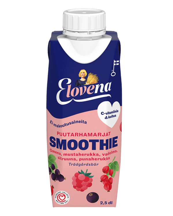 Elovena Smoothie Puutarhamarjat