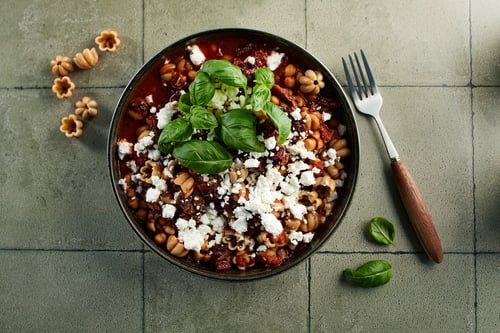 Kasvispata Torino proteiinipastasta