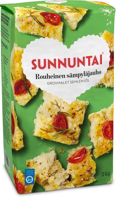 Sunnuntai Rouheinen Sämpyläjauho