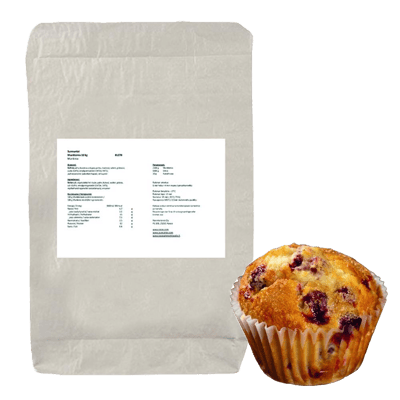 Sunnuntai Muffinssi- ja piirakkakonsentraatti 20kg