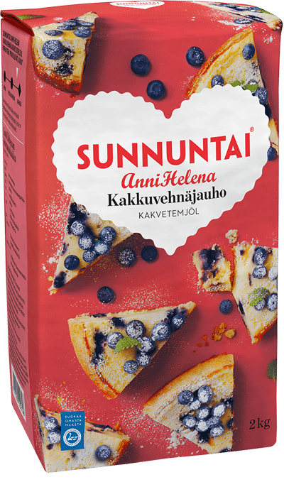 Sunnuntai Anni Helena Kakkuvehnäjauho