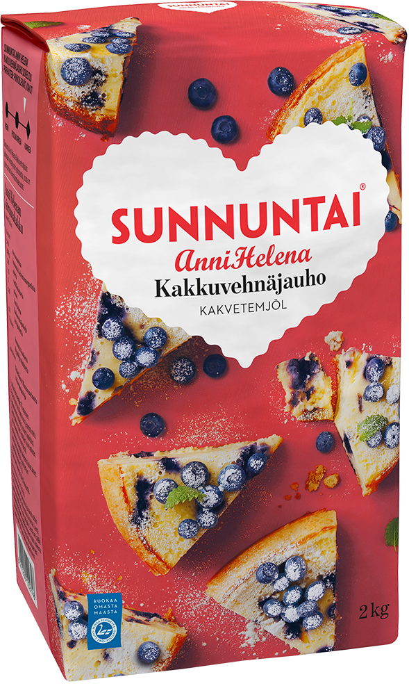Sunnuntai Anni Helena Kakkuvehnäjauho