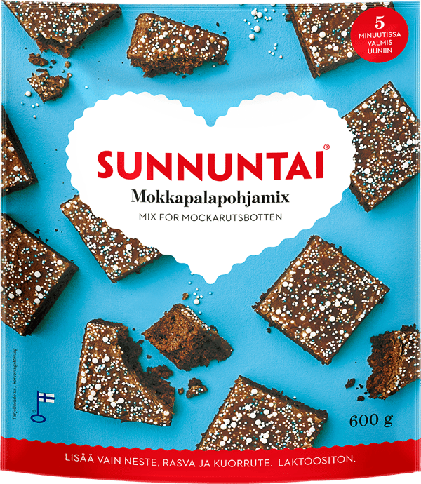 Sunnuntai Mokkapalapohjamix