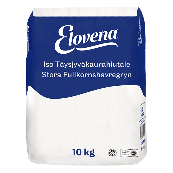 Elovena Iso Täysjyväkaurahiutale 10kg