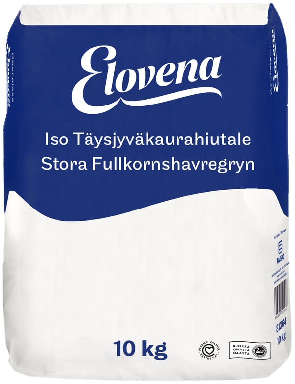 Elovena Pieni Täysjyväkaurahiutale 20kg