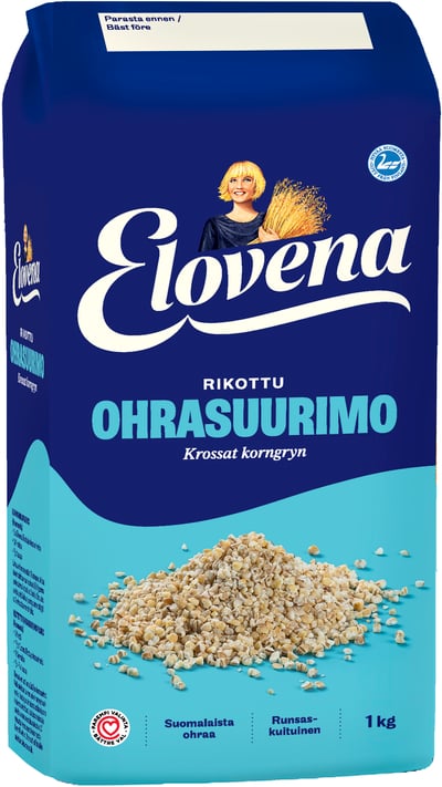 Elovena Rikottu Täysjyväohrasuurimo