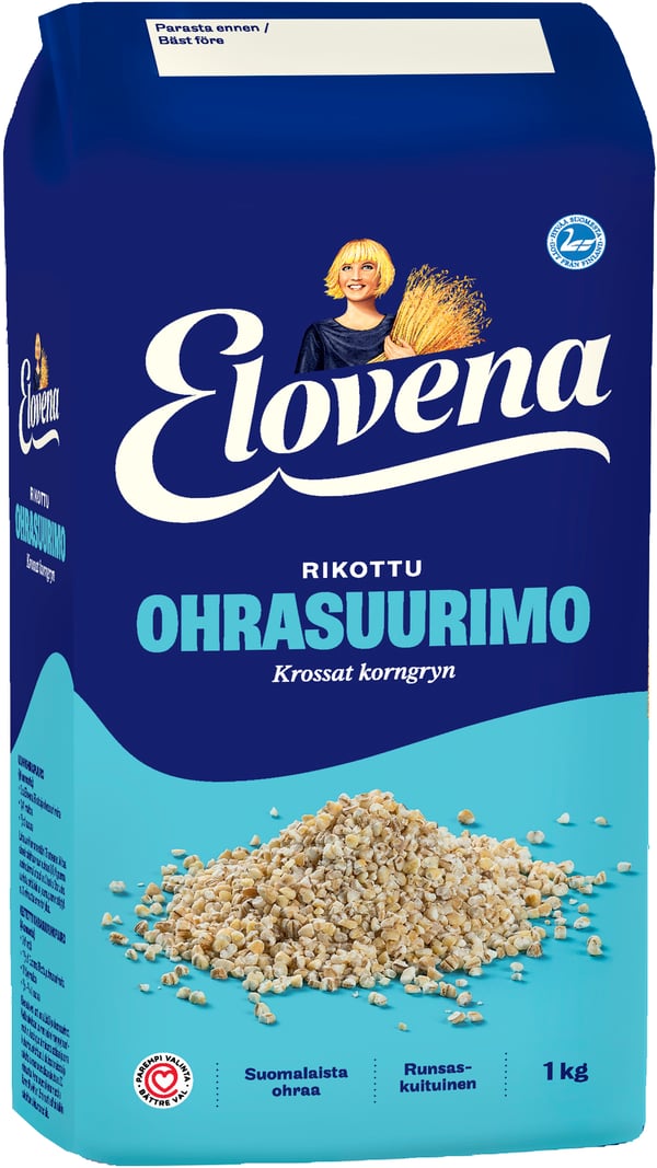 Elovena Rikottu Täysjyväohrasuurimo