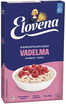 Elovena Annospikapuuro Vadelma