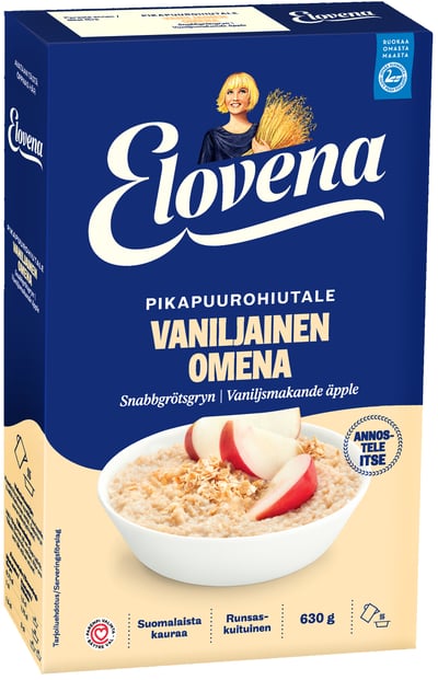 Elovena Pikapuurohiutale Vaniljainen omena