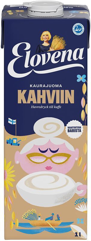 Elovena Kaurajuoma kahviin