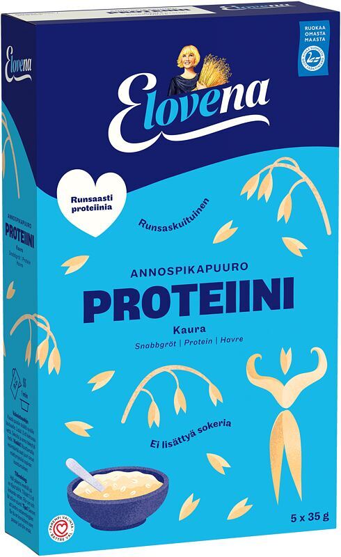 Elovena Annospikapuuro Proteiini Kaura