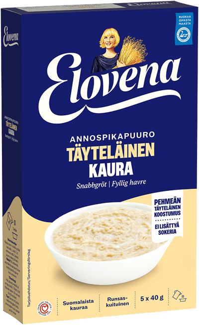 Elovena Annospikapuuro Täyteläinen kaura