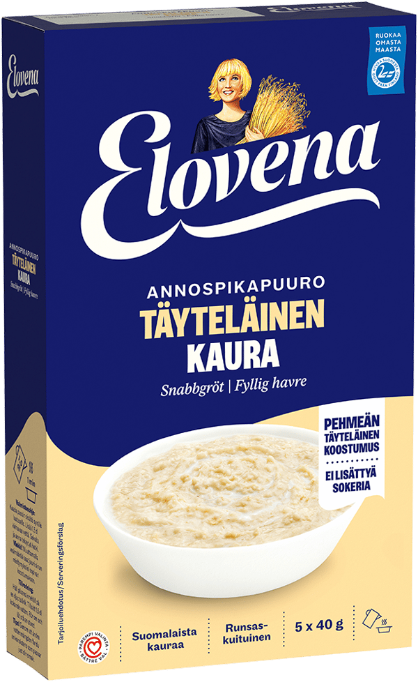 Elovena Annospikapuuro Täyteläinen kaura