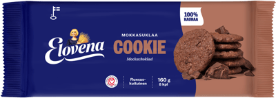 Elovena Cookie Mokkasuklaa