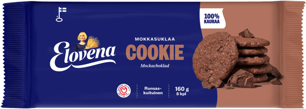 Elovena Cookie Mokkasuklaa
