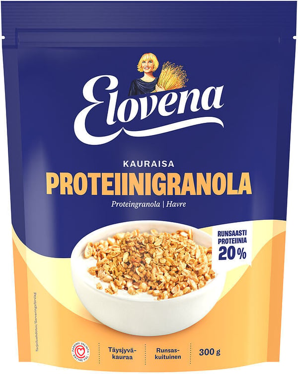 Elovena Proteiinigranola Kauraisa