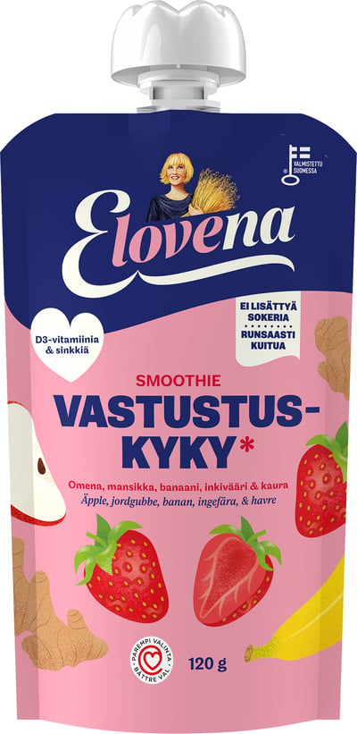 Elovena Smoothie Vastustuskyky
