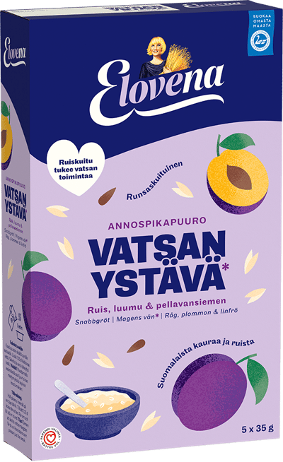 Elovena Annospikapuuro Vatsan ystävä