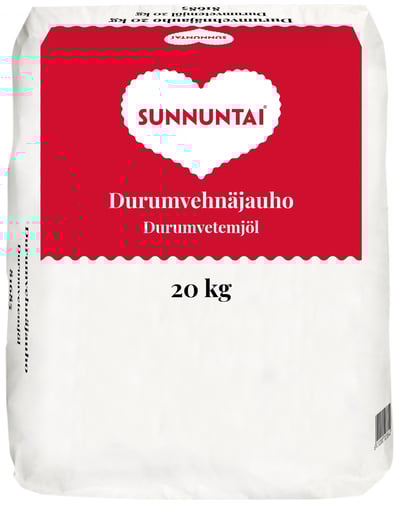 Sunnuntai Durumvehnäjauho 20kg