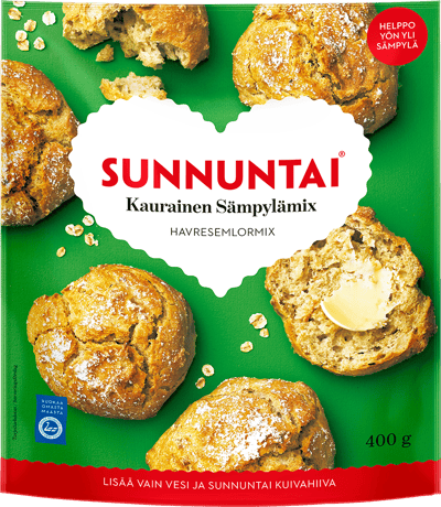 Sunnuntai Kaurasämpylämix