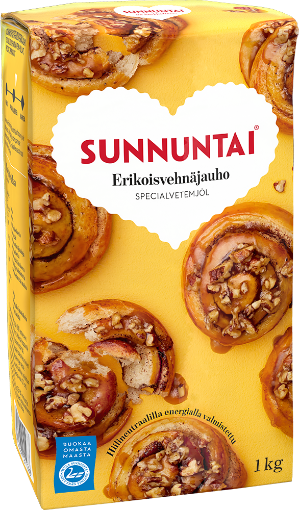 Sunnuntai erikoisvehnäjauho leivontaan
