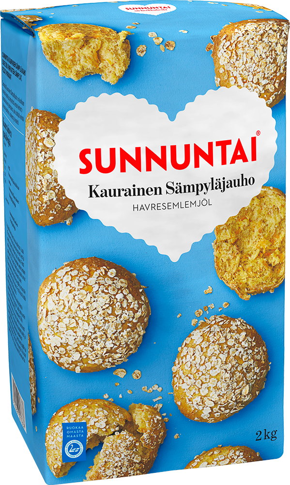 Sunnuntai Kaurainen Sämpyläjauho