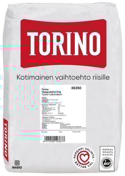 Torino Täysjyväohra 8kg